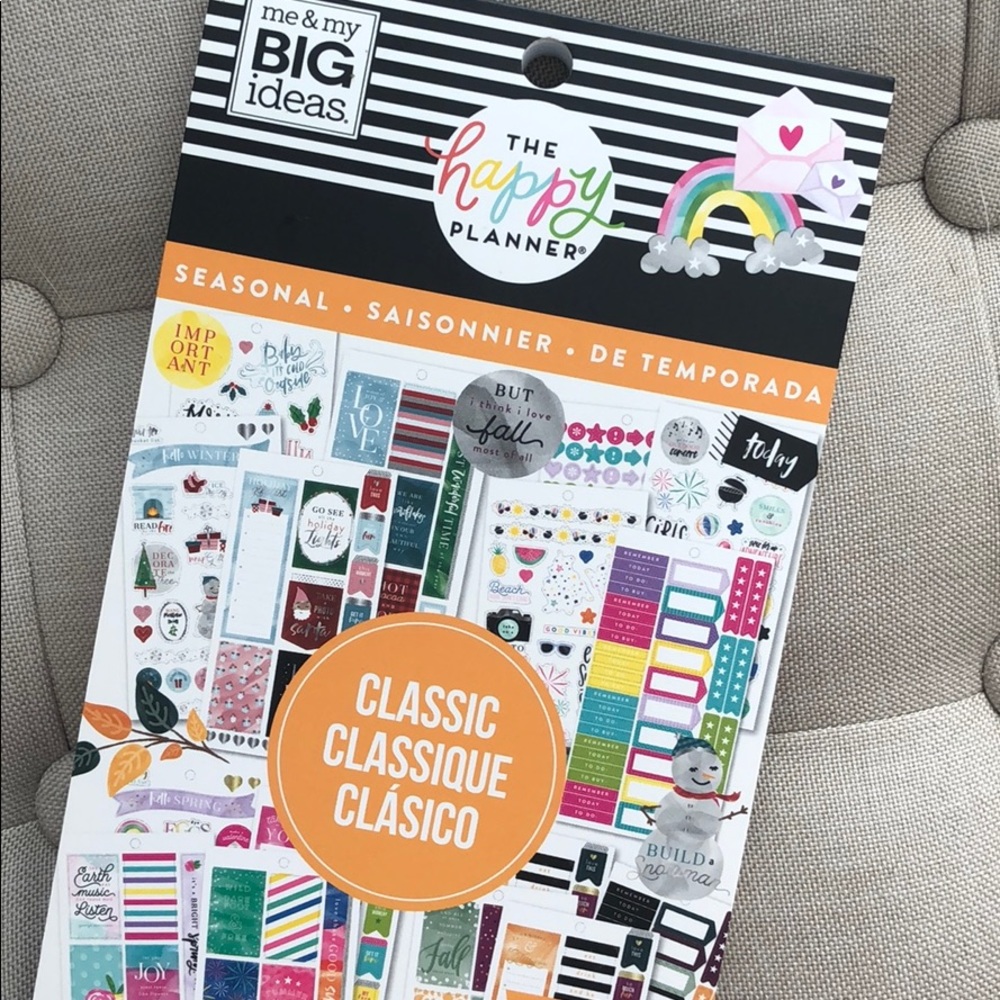 Happy Planner Sticker Book- Seasonal Classic